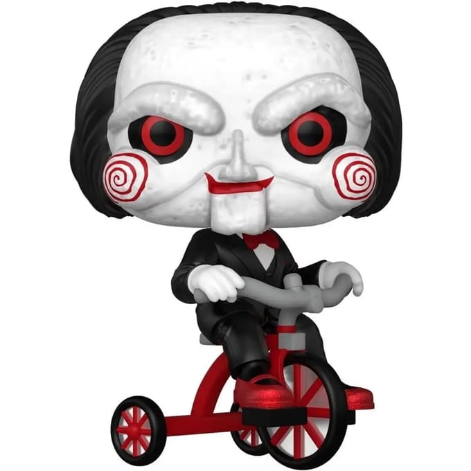 Funko POP! - Plus: Saw - Billy The Puppet on Tricycle #1824 - Exclusive Edition