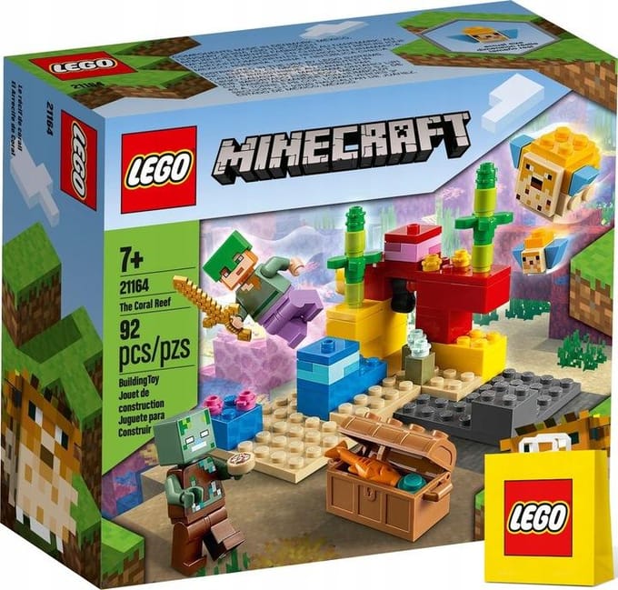 LEGO Minecraft Het koraalrif 21164