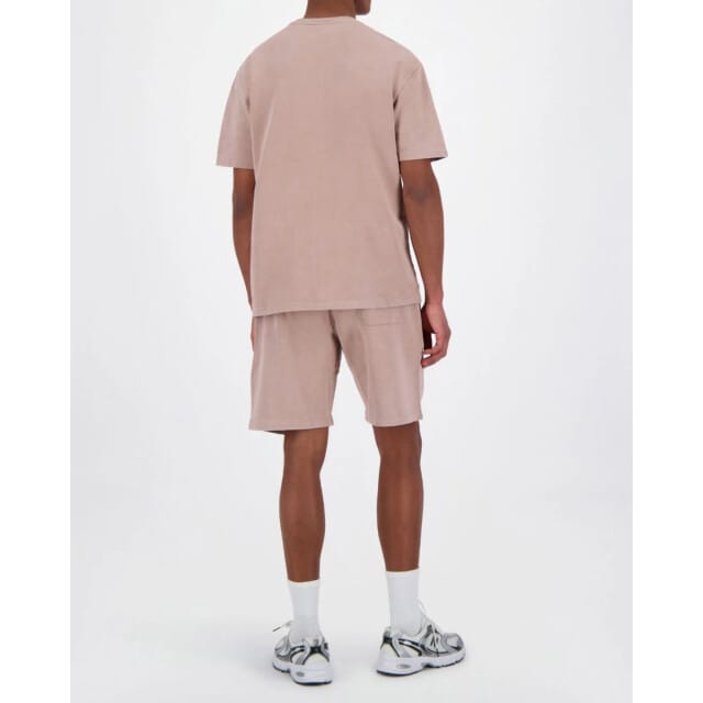 Airforce Dyed short sweat pants stucco