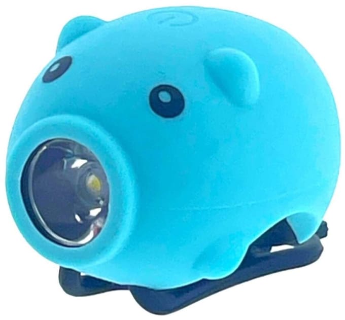 PexKids LED-lamp varken met toeter blauw