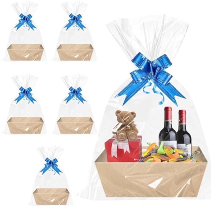 6 Lege Kartonnen Geschenkmonden voor Persoonlijke Cadeaus - 25 x 17 x 9 cm, Set van 6