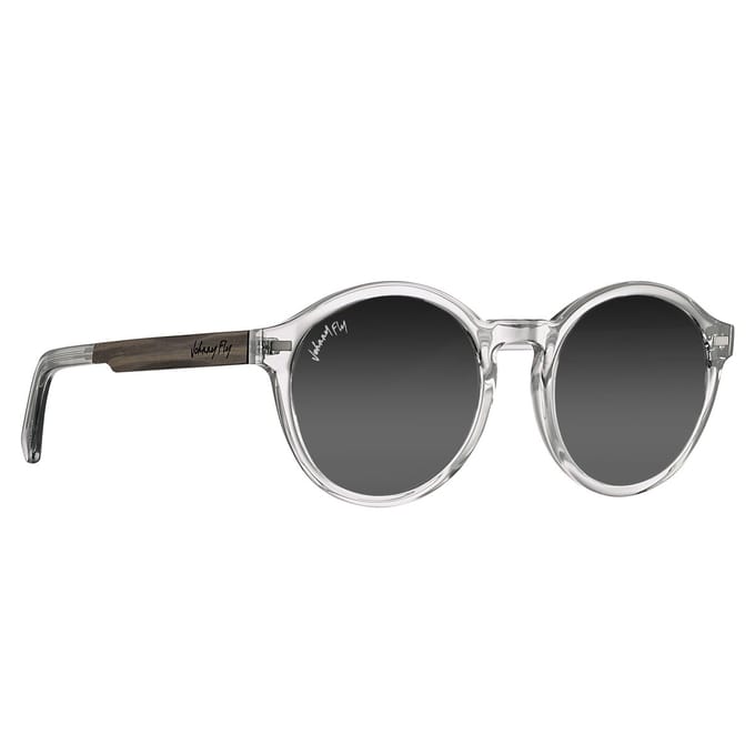 Johnny Fly - UFO zonnebril - dames en heren - Tinted Crystal - ecologisch