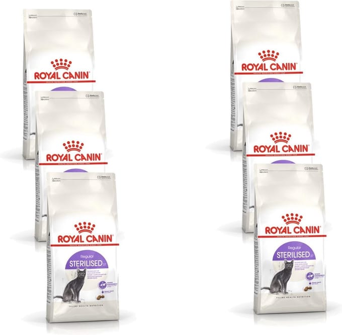 Royal Canin Sterilised - Kattenvoer Brokjes - 6 x 400 g