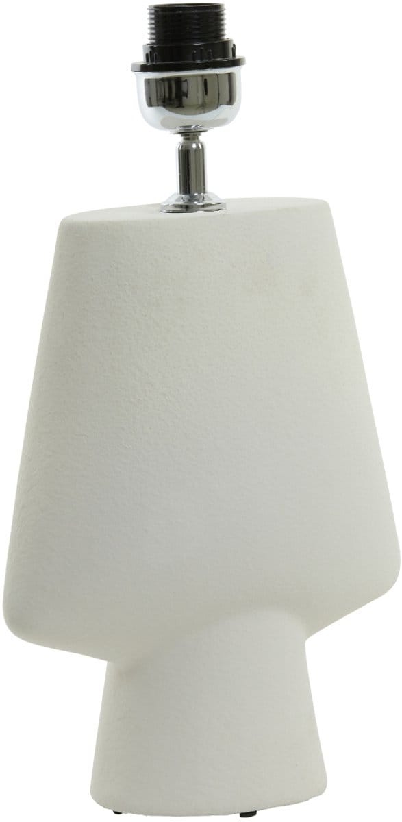 Light & Living Tafellamp Ciara - Keramiek - 51cm - Crème - excl. kap