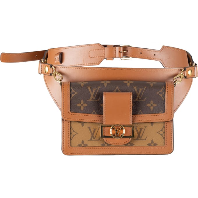 Louis Vuitton Monogram Reverse Canvas Dauphine Heuptas - '10s