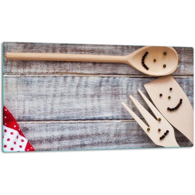 TMK ArtDeko - Snijplank - 52x30 cm - Glas - Inductiekookplaat Bescherming