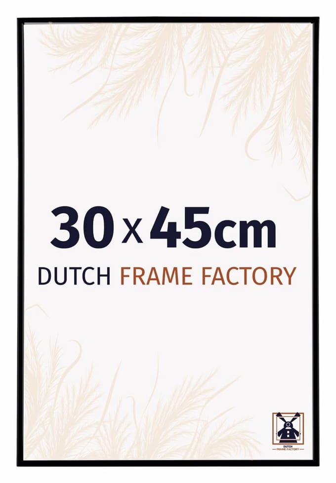 Fotolijst 30x45 cm - Kunststof - Zwart Mat - Easy