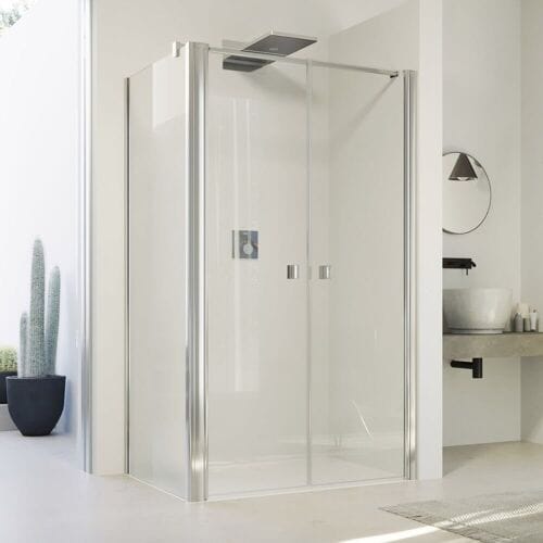 HÜPPE SolvaPro swing door for side wall 90 x 200 cm, without anti-plaque 7T0912092321