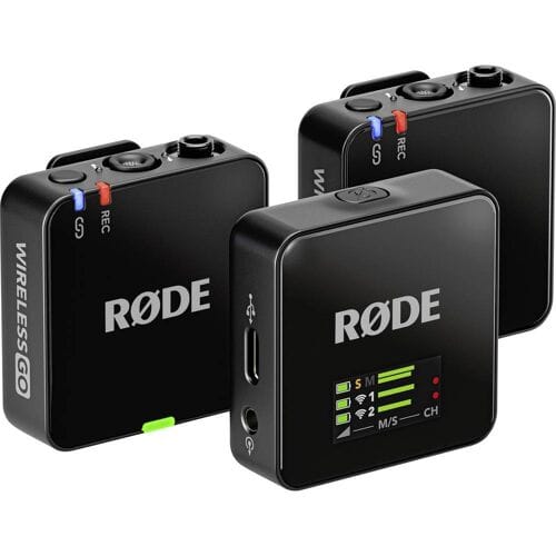 Dasspeld Draadloze microfoonset Rode Wireless GO (3rd Gen) Zendmethode:Draadloos