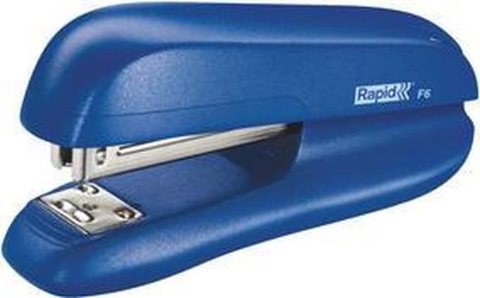 Rapid nietmachine F6, nietcapaciteit: 20 vel, rood