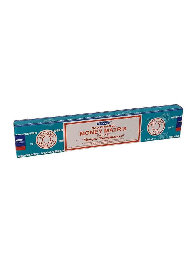 Wierookstokjes Satya Money Matrix (Los pakje 15gr.)