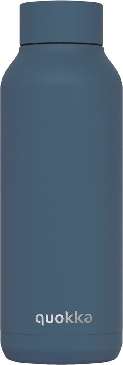 Quokka drinkfles RVS Solid Stone Blue 510 ml