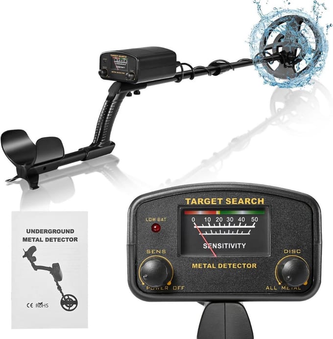 CRLYN® Metaaldetector Voor Kinderen - Starterset Voor Volwassenen - Pinpointer Professioneel