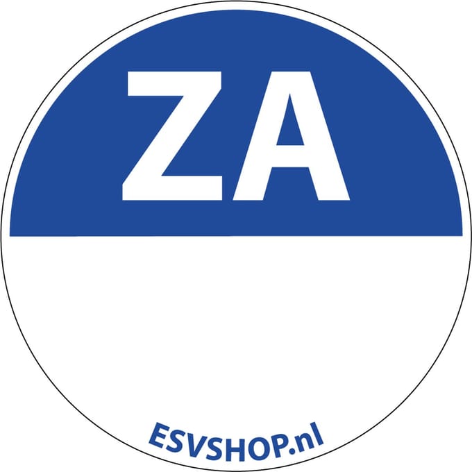 Zaterdag dagsticker op rol 40 mm - 580 per rol