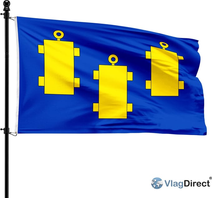 Schelse vlag - Gemeente Schelle vlag - 90 x 150 cm.