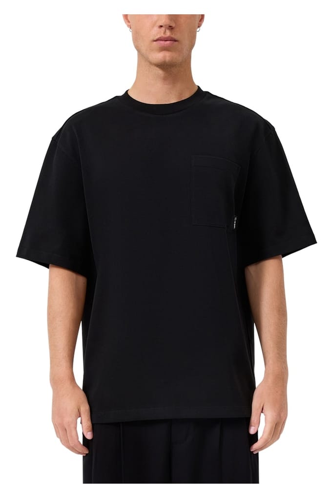 s.Oliver -qs T-shirts Black Größe: L | Basic T-Shirts Outlet | Herren | Schwarz