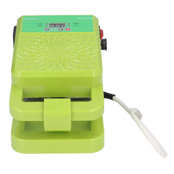 Mok Hittepers Temperatuur Tijd Flexibele Controle Efficiënte Vorming Mok Persmachine voor DIY Bekers US PLUG green