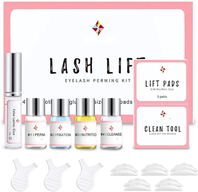 SCH® Wimperlifting set - Wimperlift - Wimpers - Roze- 25cm x 15cm x 10cm