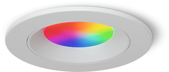 Nanoleaf Essentials Smart Downlight EU - Slimme Verlichting - Wifi - 16 Miljoen Kleuren - 76mm - Wit