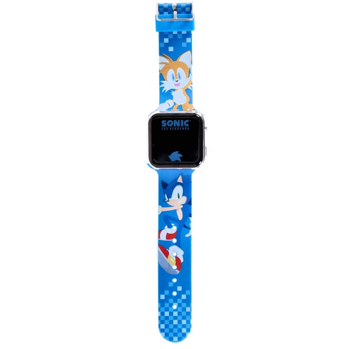 Sonic Led Horloge - Blauw