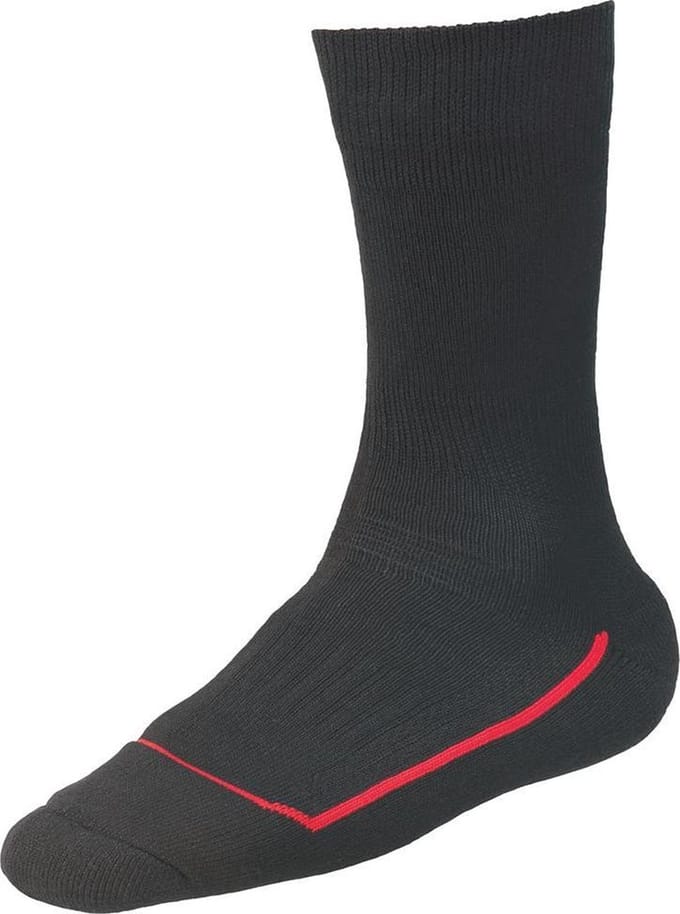 Bata Industrials - 3-Pack - Thermolite Werksokken - Verstevigd - Isolerend - Thermo - Heren / Dames - zwart - 39-42 - 131810100