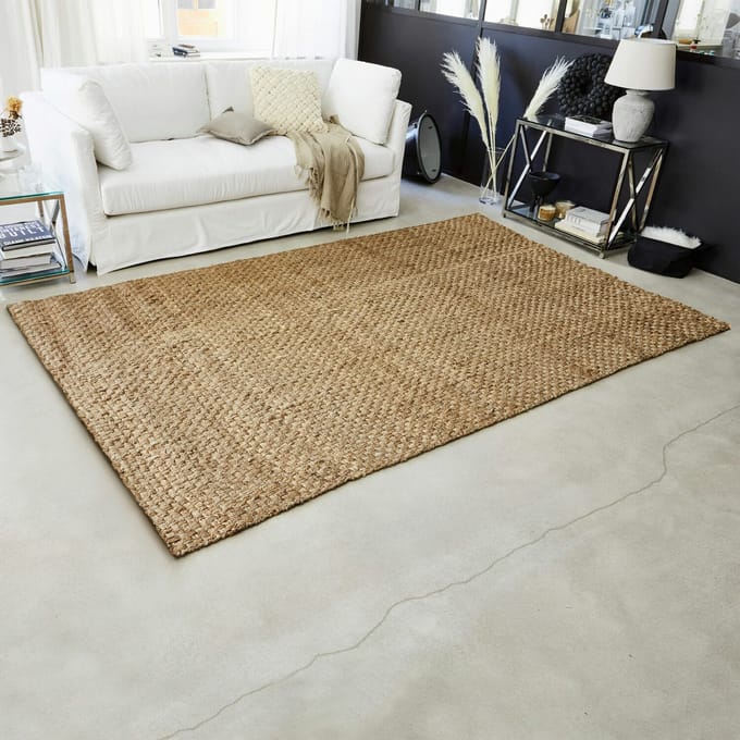LOBERON Vloerkleed Daoukro bruin