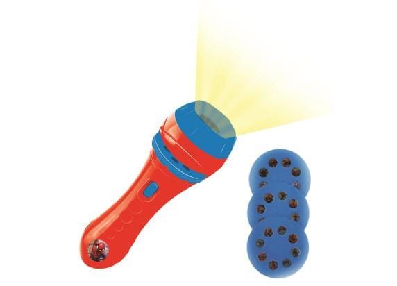 Lexibook Spider Man Stories Projector projectie-zaklamp met 24 plaatjes Lampen