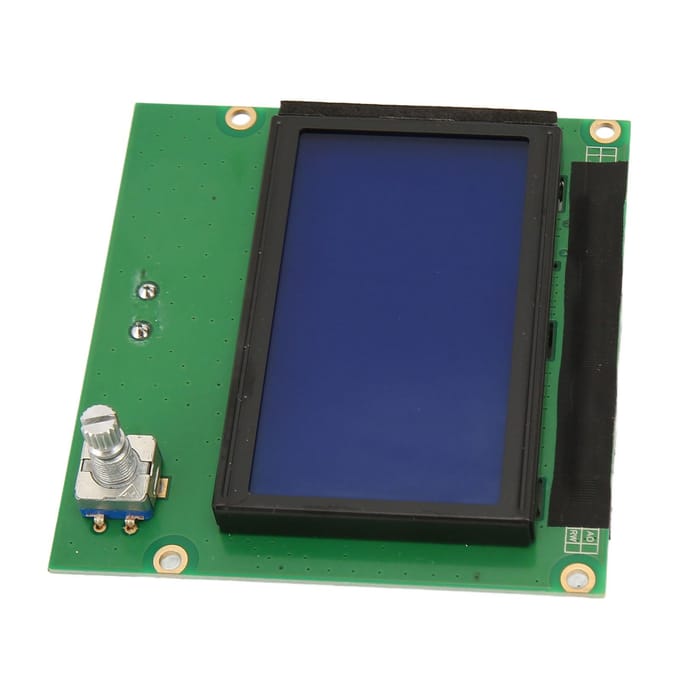 3D Printer Onderdelen LCD Display Scherm Bord met Lintkabel voor Ender 3 Serie DIY LCD Bediening blue