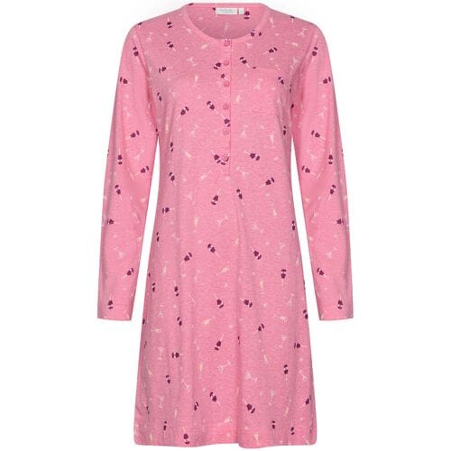 Rebelle - Nachthemd - Cin Cin - Katoen/Polyester - Roze - Maat 44