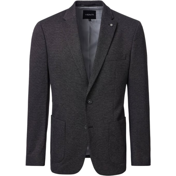 Venti - Heren Colbert - 554377200 - 780 Grijs