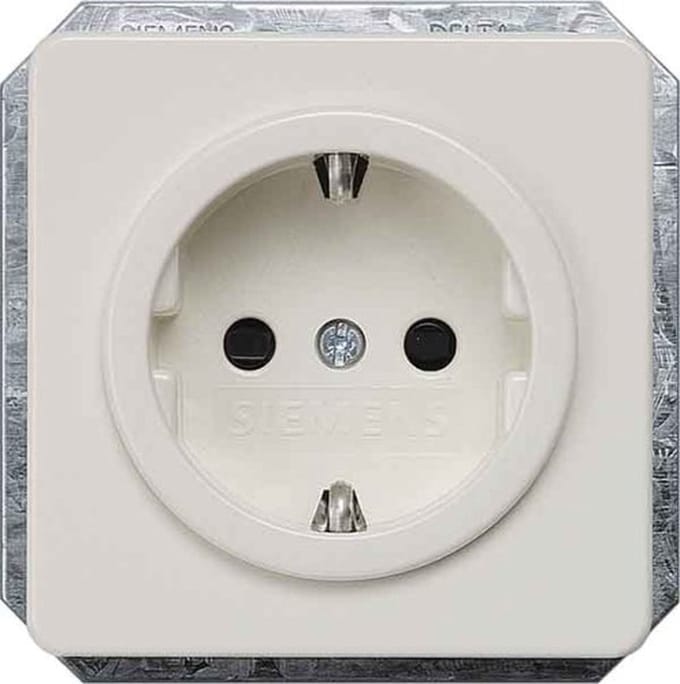 Siemens 5UB1403 Wandcontactdoos Delta Wit Schakelmateriaal 1 stuk(s)