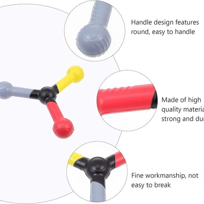 Reactieve Vangtrainer Voor het Verbeteren van Hand-Oogcoördinatie & Snelheid Reactiesnelheid Trainingsstick Honkbal Boksen Reflex Red black