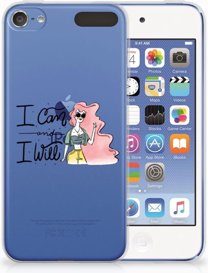 Apple iPod Touch 5 | 6 Telefoonhoesje met Naam i Can