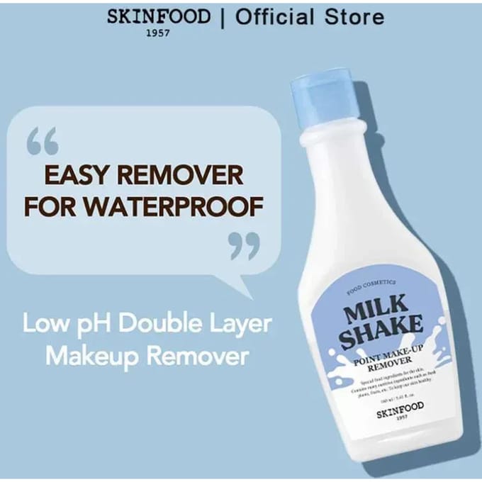 SKINFOOD - Milk Shake Point Make-Up Remover 2025 Version - 160ml