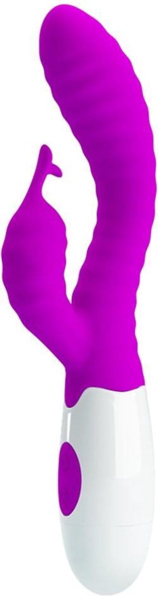 Pretty Love - Pete - Curved G-spot Rabbit Vibrator
