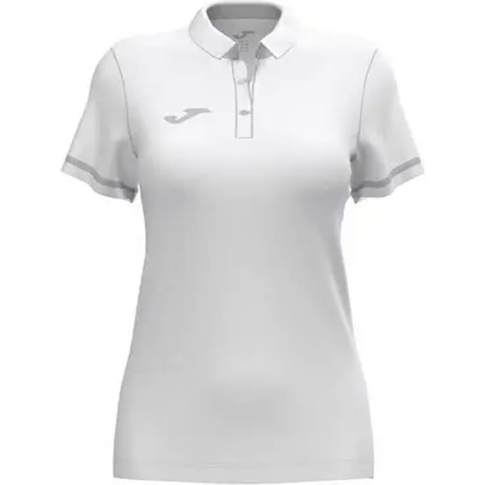 Joma Championship Vi Korte Mouw Poloshirt Wit L Vrouw