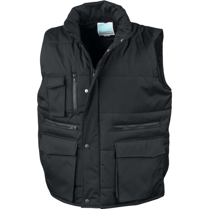 Result Lance Ripstop Bodywarmer RT127 - Black - M