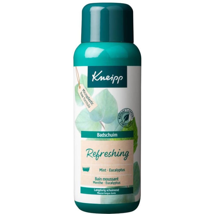 Kneipp Refreshing - Badschuim - Mint Eucalyptus - Verfrissend - 400 ml