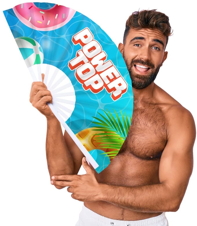 power top - ventilator - 64 cm - multicolor