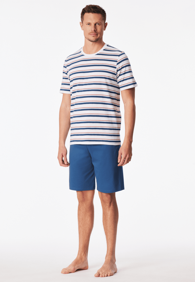 Korte pyjama met witte streepjes - Casual Nightwear 48
