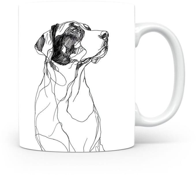 Beker Grote Zwitserse Sennenhond
