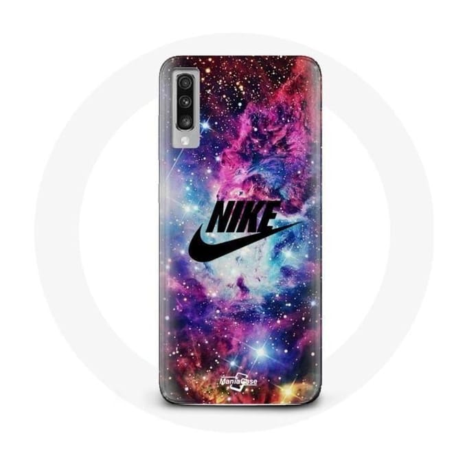 Coque Samsung Galaxy A70 Nike Logo Espace Coloré