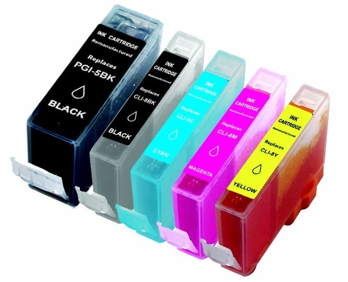 SecondLife - Multipack Canon 5 Black & 8 Serie