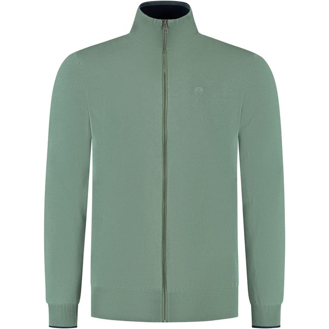 North Sails Full-zip 12 GG Sweater Heren - Maat S