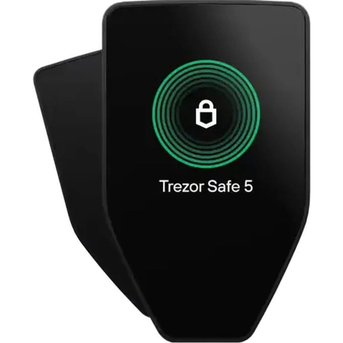 Trezor Safe 5 - Black Graphite - Hardware wallet