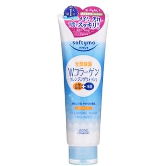Kose - Softymo W Collagen Cleansing Foam - 190g