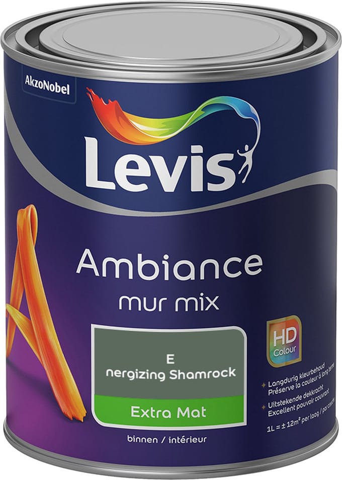 Levis - Ambiance Mur Extra Mat Mix - Energizing Shamrock - Mengverf - 1 L