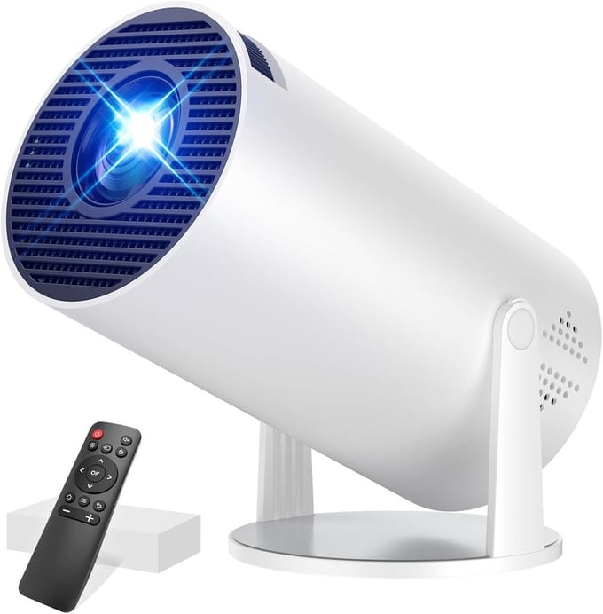 Draagbare Mini Projector met 4K en 1080P Ondersteuning