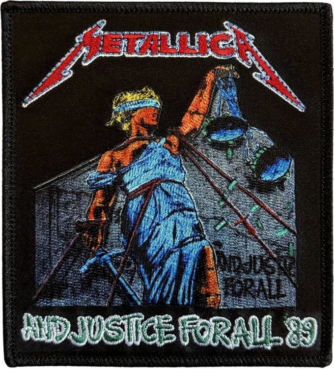 Metallica Justice Bright Colours - Patch