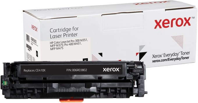 Xerox Toner vervangt HP 305X, CE410X Compatibel Zwart 4000 bladzijden Everyday™ Toner 006R03802